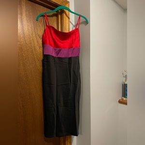 New with tag Express mid length zipper dress